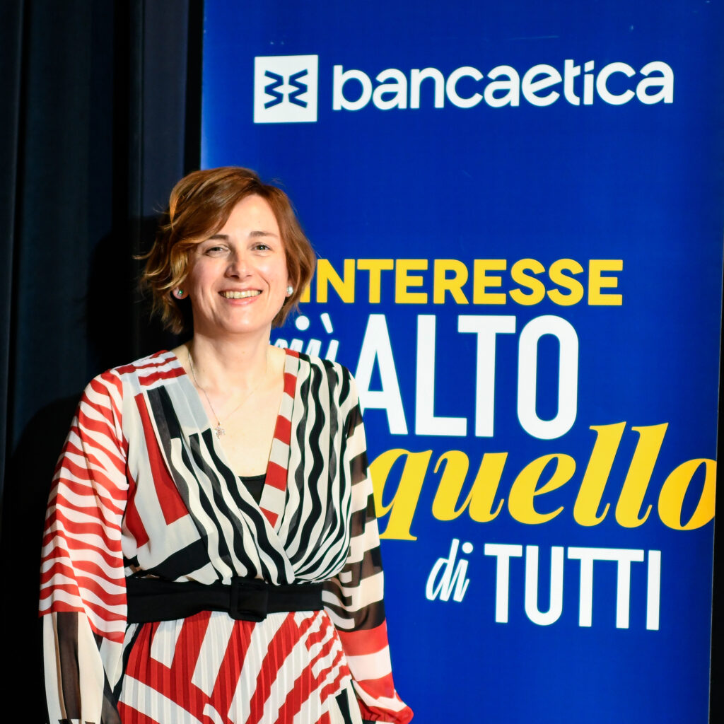 Anna Fasano, presidente di Banca Etica
