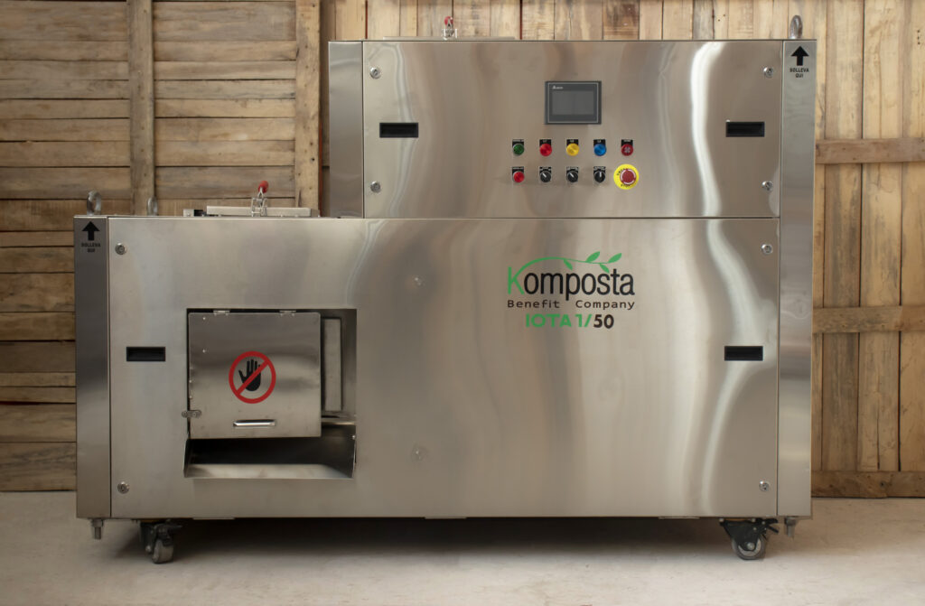 Economia circolare: compostaggio elettromeccanico grazie a Komposta