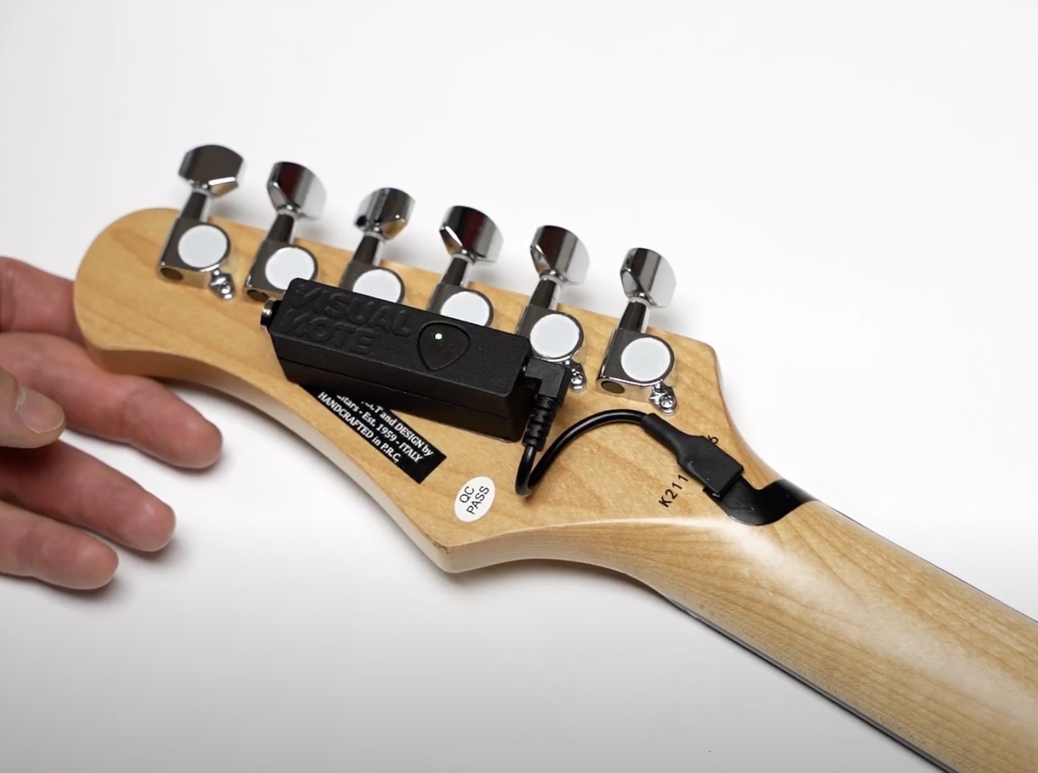 startup innovativa Visual Note, supporto tecnico e digitale per imparare facilmente a suonare la chitarra