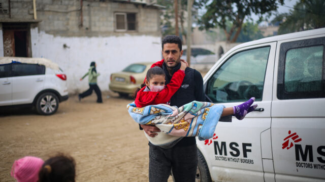 raccolta fondi Gaza - MSF