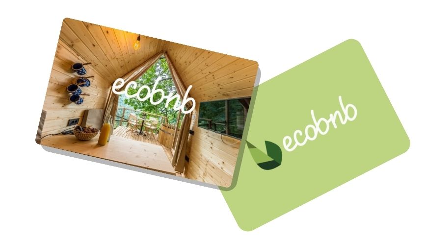 soggiorno sostenibile e rigenerativo in eco-glamping con la giftcard di ecobnb